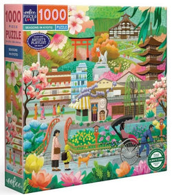 Eeboo - Seasons in Kyoto - 1000 Piece Jigsaw Puzzle