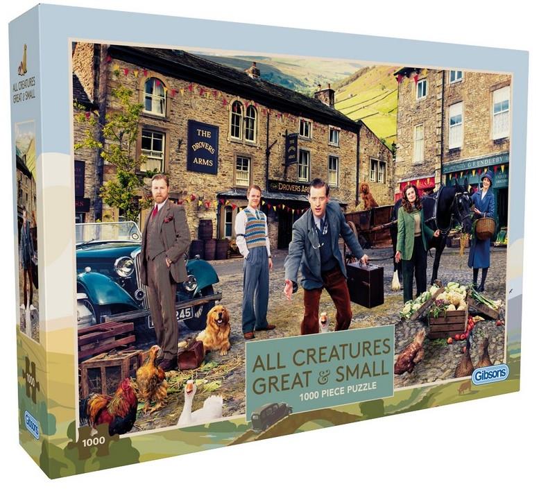 Gibsons - All Creatures Great & Small - 1000 Piece Jigsaw Puzzle – The ...