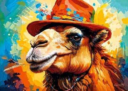 CherryPazzi - Mister Camel - 500 Piece Jigsaw Puzzle