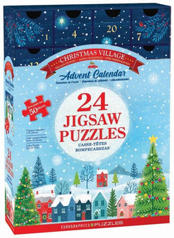 Eurographics - Christmas Village - Advent Calendar 24 x 50 Piece