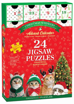 Eurographics - Christmas Whiskers - Advent Calendar 24 x 50 Piece