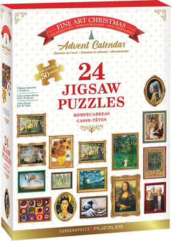 Eurographics - Masterpieces - Advent Calendar 24 x 50 Piece