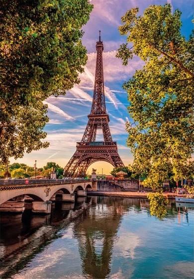 Clementoni - Along the Seine - 500 Piece Jigsaw Puzzle