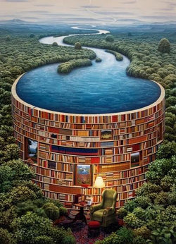 Clementoni - Bibliodame - 1000 Piece Jigsaw Puzzle