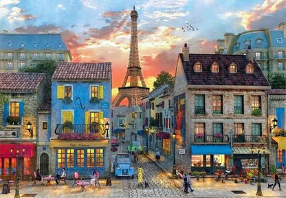 Clementoni - Streets of Paris - 1000 Piece Jigsaw Puzzle