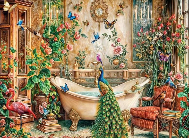 Anatolian - Peacock - 1000 Piece Jigsaw Puzzle