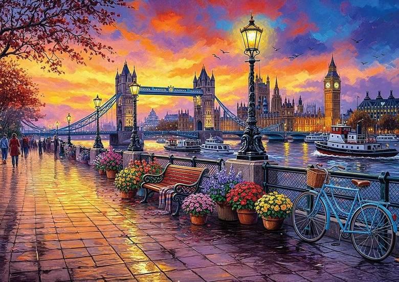 Anatolian - Tower Bridge II - 1500 Piece Jigsaw Puzzle