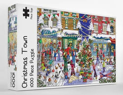 Emma Joustra - Christmas Town - 1000 Piece Jigsaw Puzzle