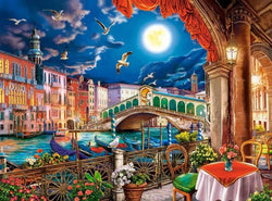 Castorland - Romantic Night in Venice - 2000 Piece Jigsaw Puzzle