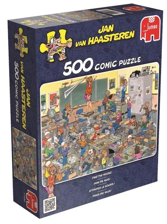 Jan Van Haasteren - Find the Mouse - 500 Piece Jigsaw Puzzle