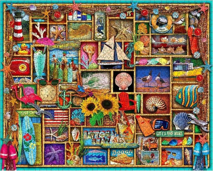 White Mountain - Beachcomber - 1000 Piece Jigsaw Puzzle