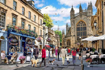 House of Puzzles - Beautiful Bath - 1000 Piece Jigsaw Puzzle