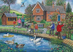 House of Puzzles - Plum Cottage - 250XL Piece Jigsaw Puzzle