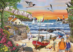House of Puzzles - Seaside Sunset - 250XL Piece Jigsaw Puzzle
