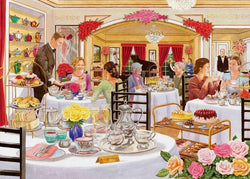 House of Puzzles - The Rose Tearooms - 500XL Piece Jigsaw Puzzle