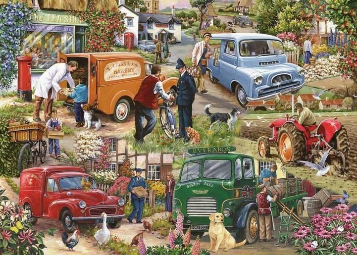 House of Puzzles - Whistle While you Work - 500XL Piece Jigsaw Puzzle