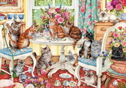 Gibsons - Tails from the Tea Party - 500 Piece Jigsaw Puzzle