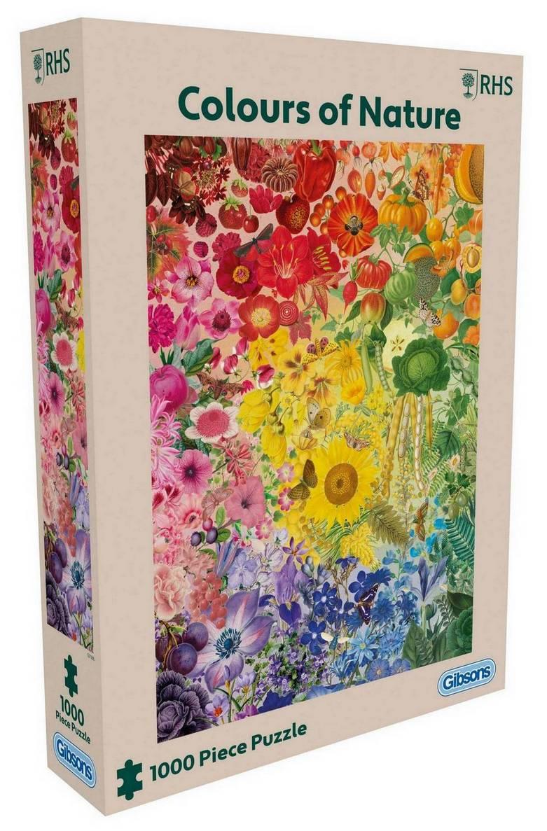 Gibsons - RHS - Colours of Nature - 1000 Piece Jigsaw Puzzle