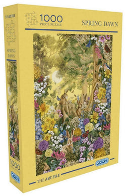 Gibsons - The Art File Spring Dawn - 1000 Piece Jigsaw Puzzle