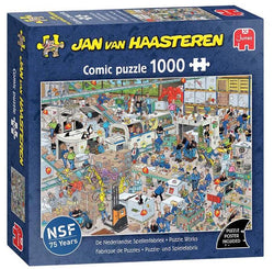Jan Van Haasteren - Puzzle Works - 1000 Piece Jigsaw Puzzle
