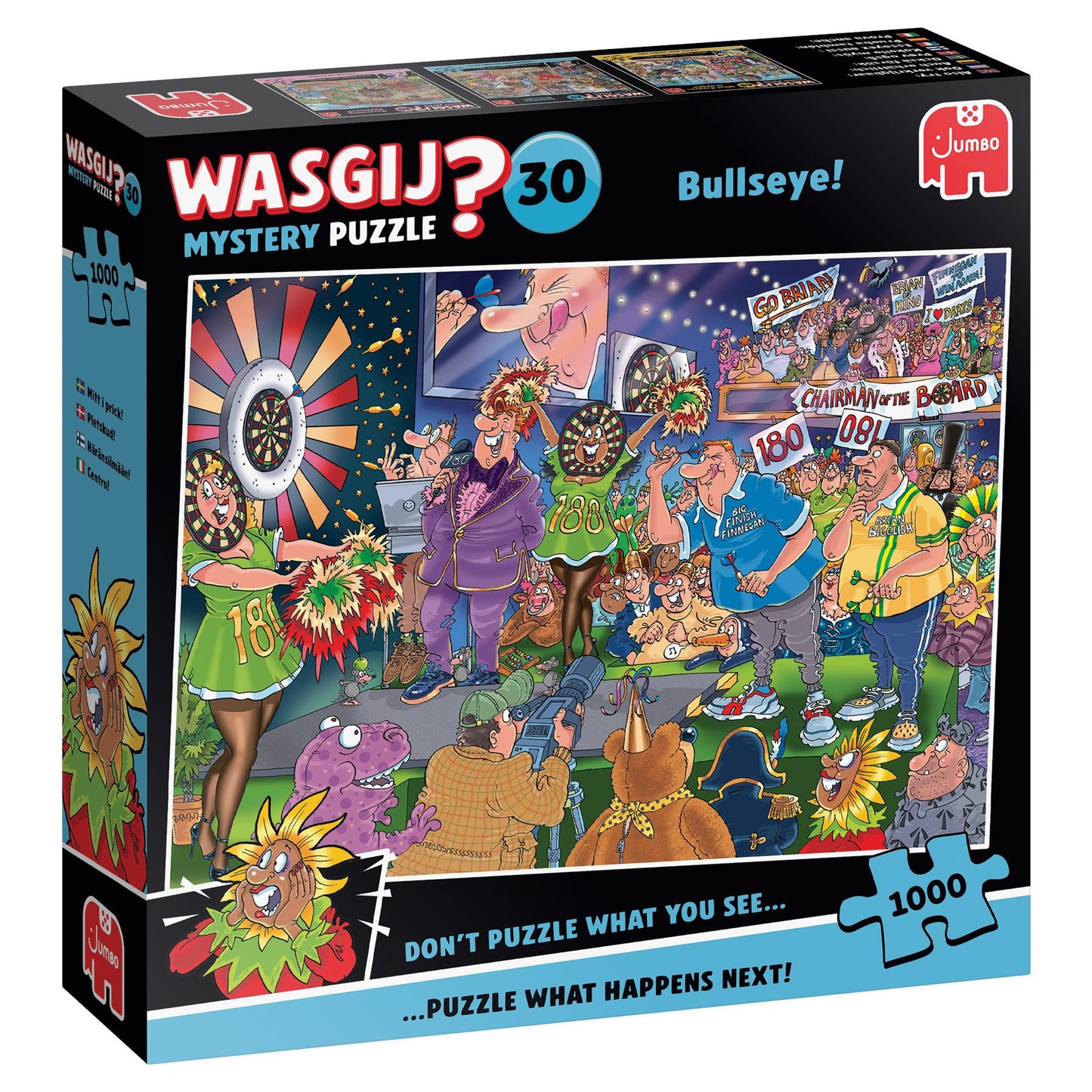 Wasgij - Mystery 30 Bullseye! - 1000 Piece Jigsaw Puzzle