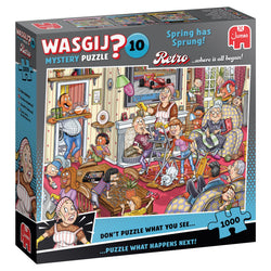 Wasgij - Retro Mystery 10 Spring has Sprung! - 1000 Piece Jigsaw Puzzle