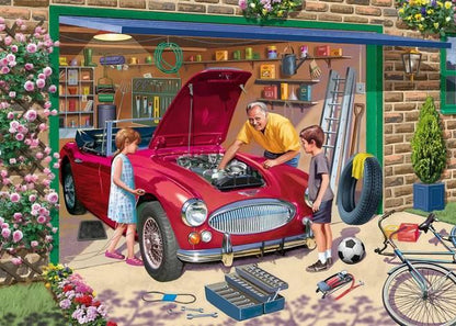 Falcon De Luxe - Grandads Garage - 500XL Piece Jigsaw Puzzle