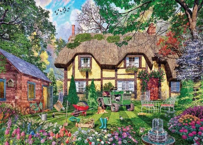 Falcon De Luxe - The Caretakers Cottage - 1000 Piece Jigsaw Puzzle