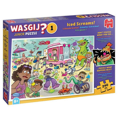 Wasgij - Junior 1 Iced Creams! - 240 Piece Jigsaw Puzzle