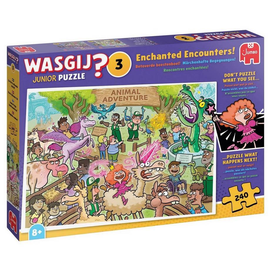 Wasgij - Junior 3 Enchanted Encounters! - 240 Piece Jigsaw Puzzle