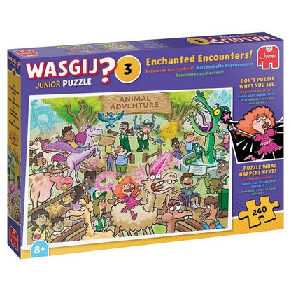 Wasgij - Junior 3 Enchanted Encounters! - 240 Piece Jigsaw Puzzle