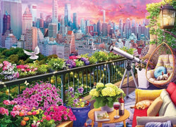 Eurographics - NY Rooftop Garden - 1000 Piece Jigsaw Puzzle