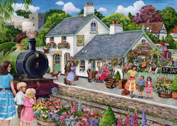 Ravensburger - Whistle Stop Cottage - 1000 Piece Jigsaw Puzzle