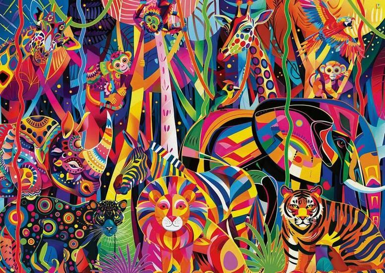 Ravensburger - Jewelled Jungle - 500XL Piece Jigsaw Puzzle