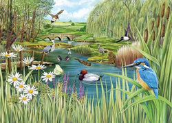 Otter House - River's Edge - 1000 Piece Jigsaw Puzzle