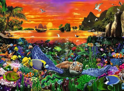 Ravensburger - Turtle in the Reef - 500 Piece Jigsaw Puzzle