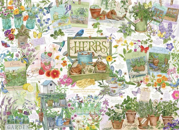 Cobble Hill - Herb Garden - 1000 Piece Jigsaw Puzzle