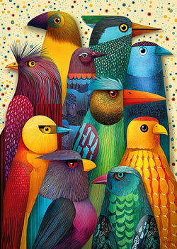 CherryPazzi - Birds Club - 1000 Piece Jigsaw Puzzle