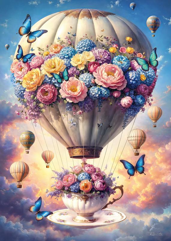 CherryPazzi - Relax & Rise - 1000 Piece Jigsaw Puzzle