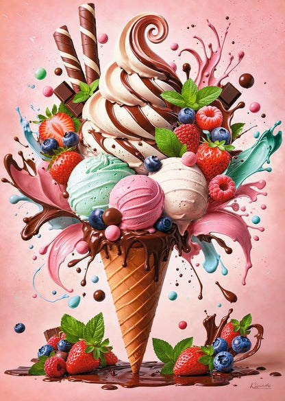 CherryPazzi - Sweet Bliss - 1000 Piece Jigsaw Puzzle