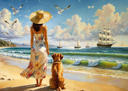 CherryPazzi - The Blue Horizon - 1000 Piece Jigsaw Puzzle