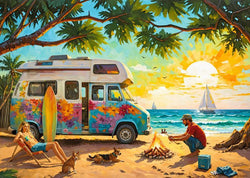 CherryPazzi - Waiting for the Waves - 1000 Piece Jigsaw Puzzle