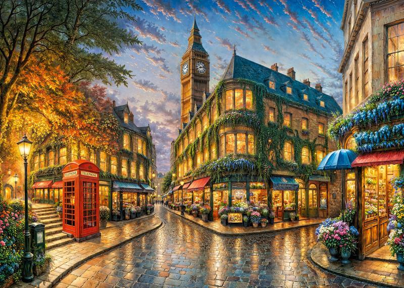 CherryPazzi - Timeless London - 2000 Piece Jigsaw Puzzle