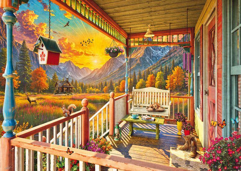 Schmidt - Mountain Veranda - 1000 Piece Jigsaw Puzzle