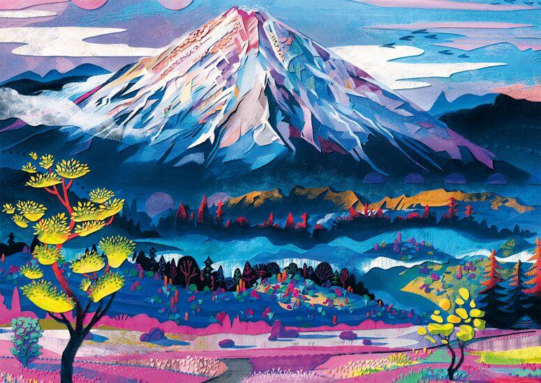 Schmidt - The Calm of the Mountain - 1000 Piece Jigsaw Puzzle