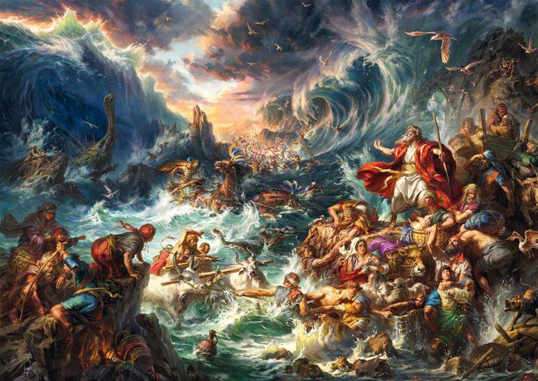 Schmidt - The Path through the Sea - 1000 Piece Jigsaw Puzzle