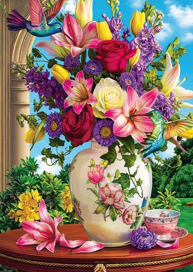 Schmidt - Flower Bouquet - 1000 Piece Jigsaw Puzzle