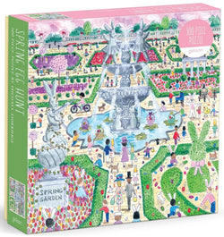 Galison - Michael Storrings - Spring Egg Hunt - 500 Piece Jigsaw Puzzle