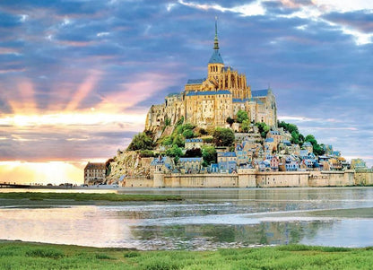 Eurographics - Mont St Michel - France - 1000 Piece Jigsaw Puzzle