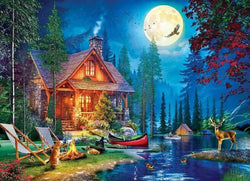 Eurographics - Moon Lake Cabin - 1000 Piece Jigsaw Puzzle